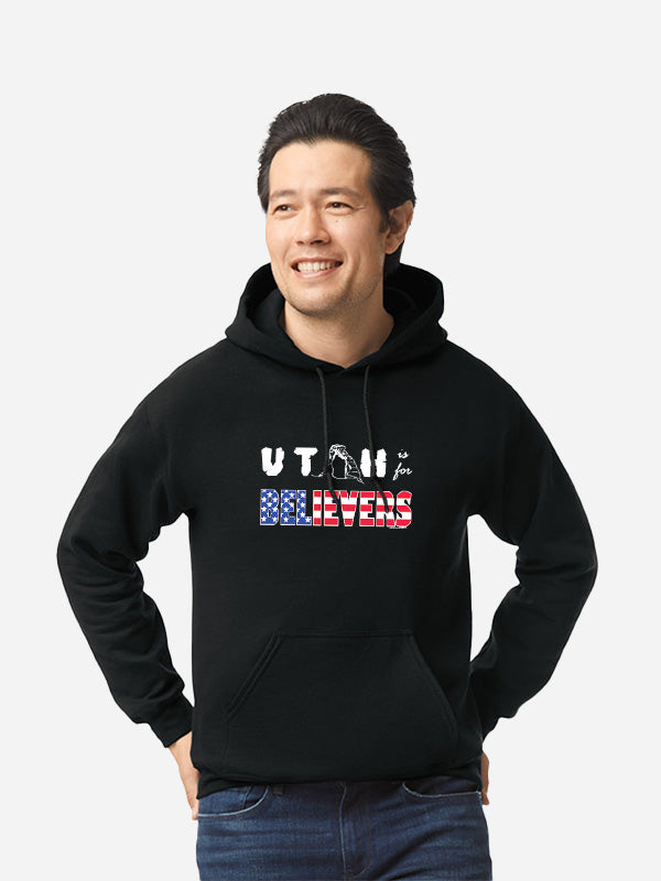 Utah is for believers Unisex Hoodie 185G - Main Image