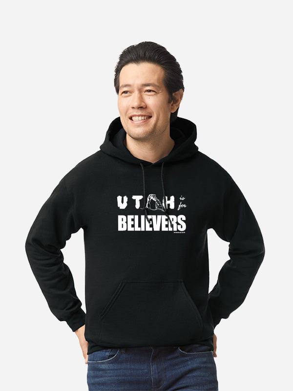 Utah is for Believers (B/W) - Unisex Hoodie