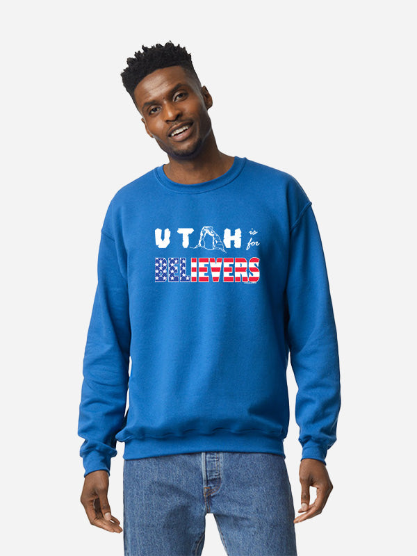 Utah is for believers unisex sweatshirt G18000