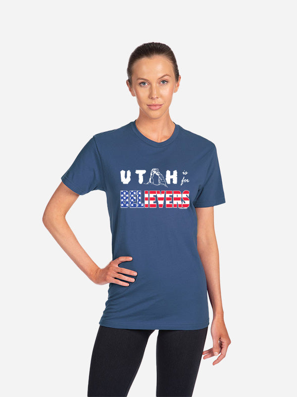 Utah is for believers Unisex T-shirts N3600