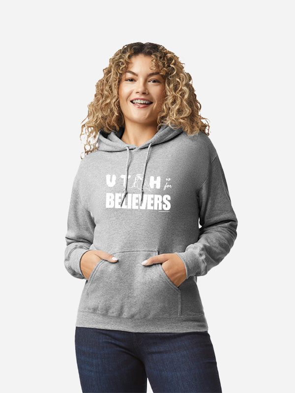 Utah is for Believers (B/W) - Unisex Hoodie