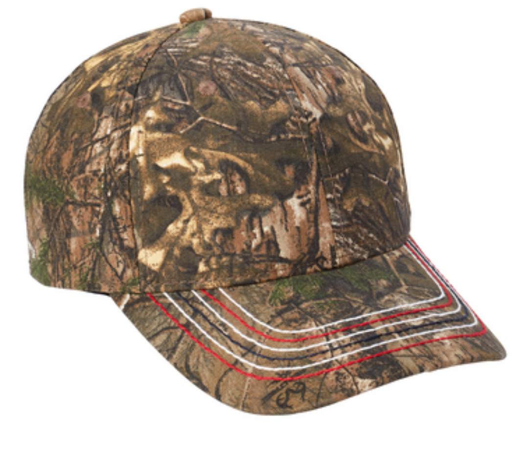 Port Authority® Americana Contrast Stitch Camouflage Cap Product Code: C909