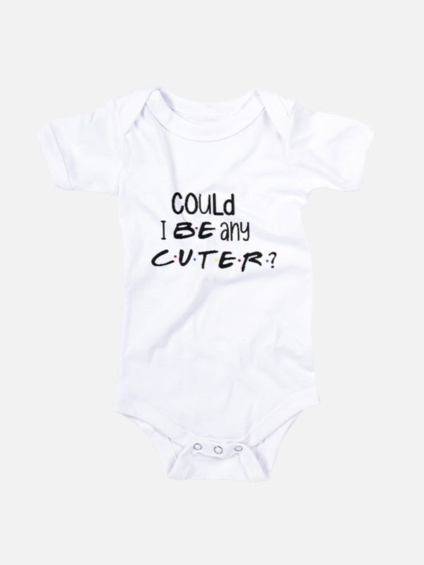 Could I be any Cuter - Rabbit Skins Infant Bodysuit (Onesies)