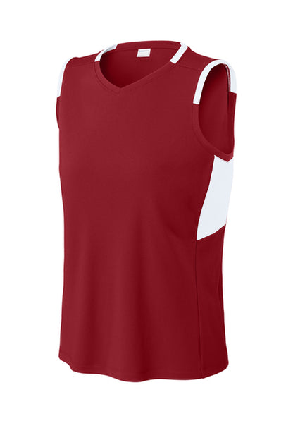 Sport-Tek® Women’s Club Sleeveless V-Neck Product Code: LST441