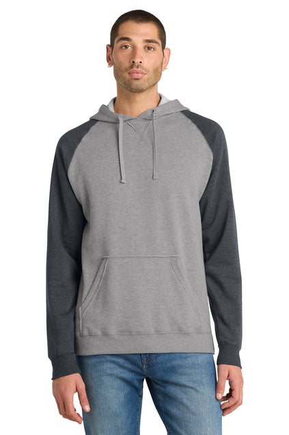 District® Lightweight Fleece Raglan Hoodie Product Code: DT196