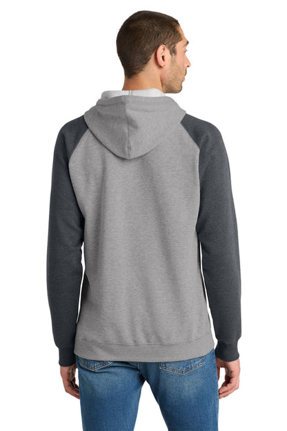District® Lightweight Fleece Raglan Hoodie Product Code: DT196