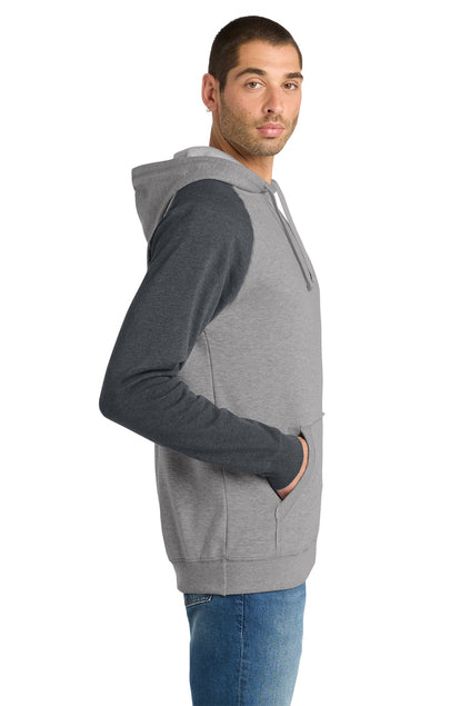 District® Lightweight Fleece Raglan Hoodie Product Code: DT196