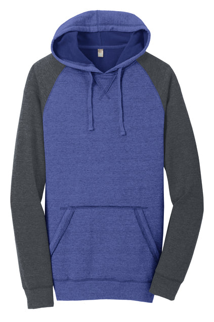 District® Lightweight Fleece Raglan Hoodie Product Code: DT196