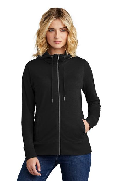 District® Women’s Featherweight French Terry™ Full-Zip Hoodie Product Code: DT673R