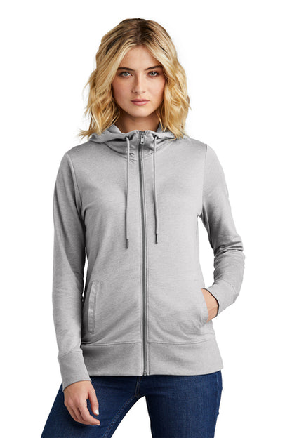 District® Women’s Featherweight French Terry™ Full-Zip Hoodie Product Code: DT673R