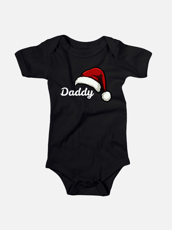 Santa's Hat -  Custom Name Edition Baby Onesies