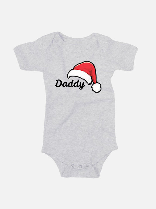 Santa's Hat -  Custom Name Edition Baby Onesies