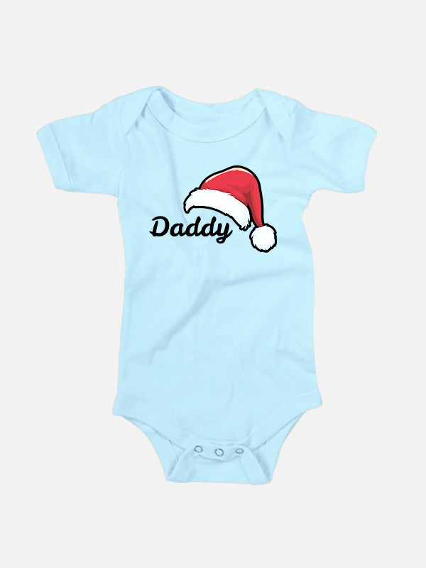 Santa's Hat -  Custom Name Edition Baby Onesies