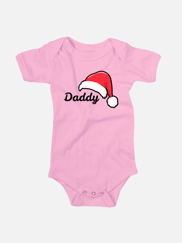 Santa's Hat -  Custom Name Edition Baby Onesies