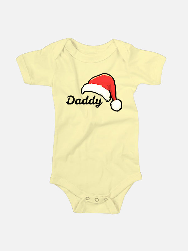 Santa's Hat -  Custom Name Edition Baby Onesies