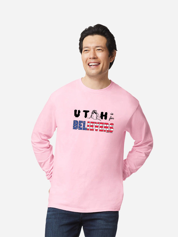Utah is for Believers - Unisex Gildan Long Sleeve T-Shirts