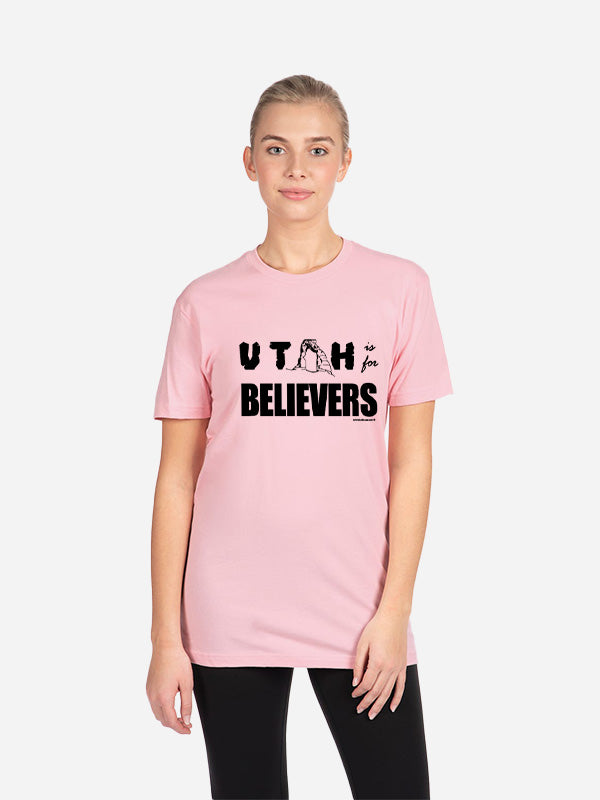 Utah is for Believers (B/W) - Unisex Next Level T-Shirts