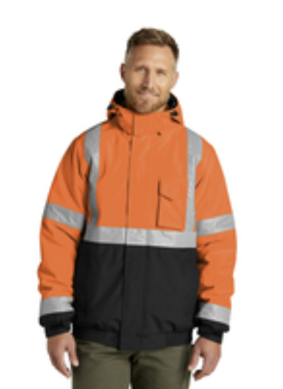 CornerStone® ANSI 107 Class 3 Economy Waterproof Insulated Bomber Jacket