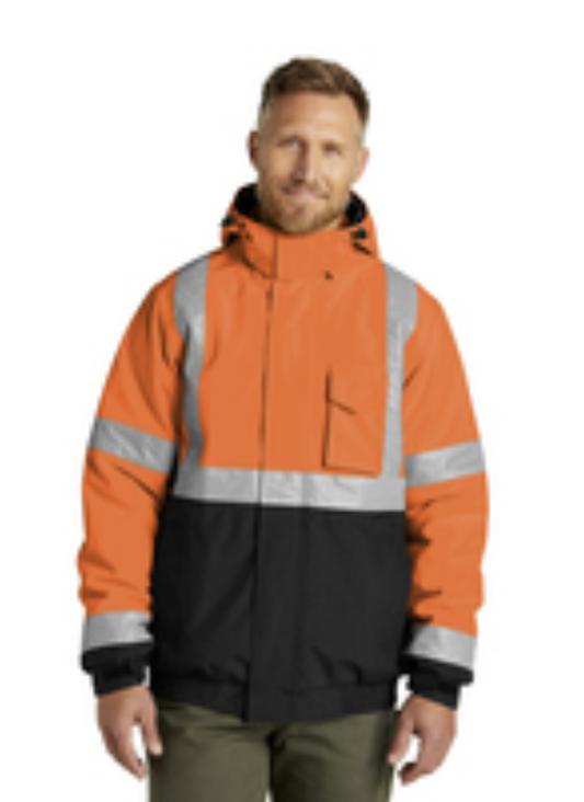 CornerStone® ANSI 107 Class 3 Economy Waterproof Insulated Bomber Jacket