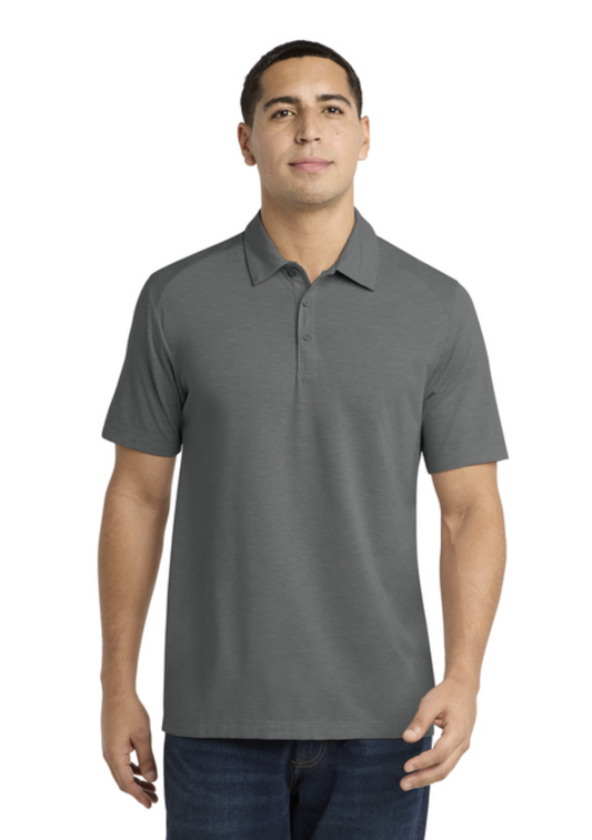 Sport-Tek ® PosiCharge ® Tri-Blend Wicking Polo Product Code: ST405