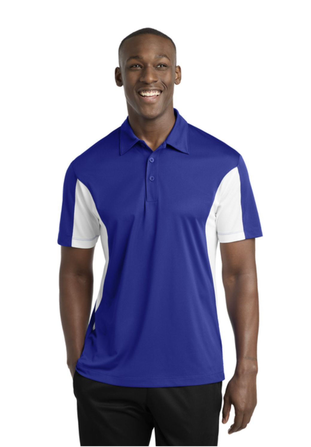 Sport-Tek® Tall Side Blocked Micropique Sport-Wick® Polo Product Code: TST655