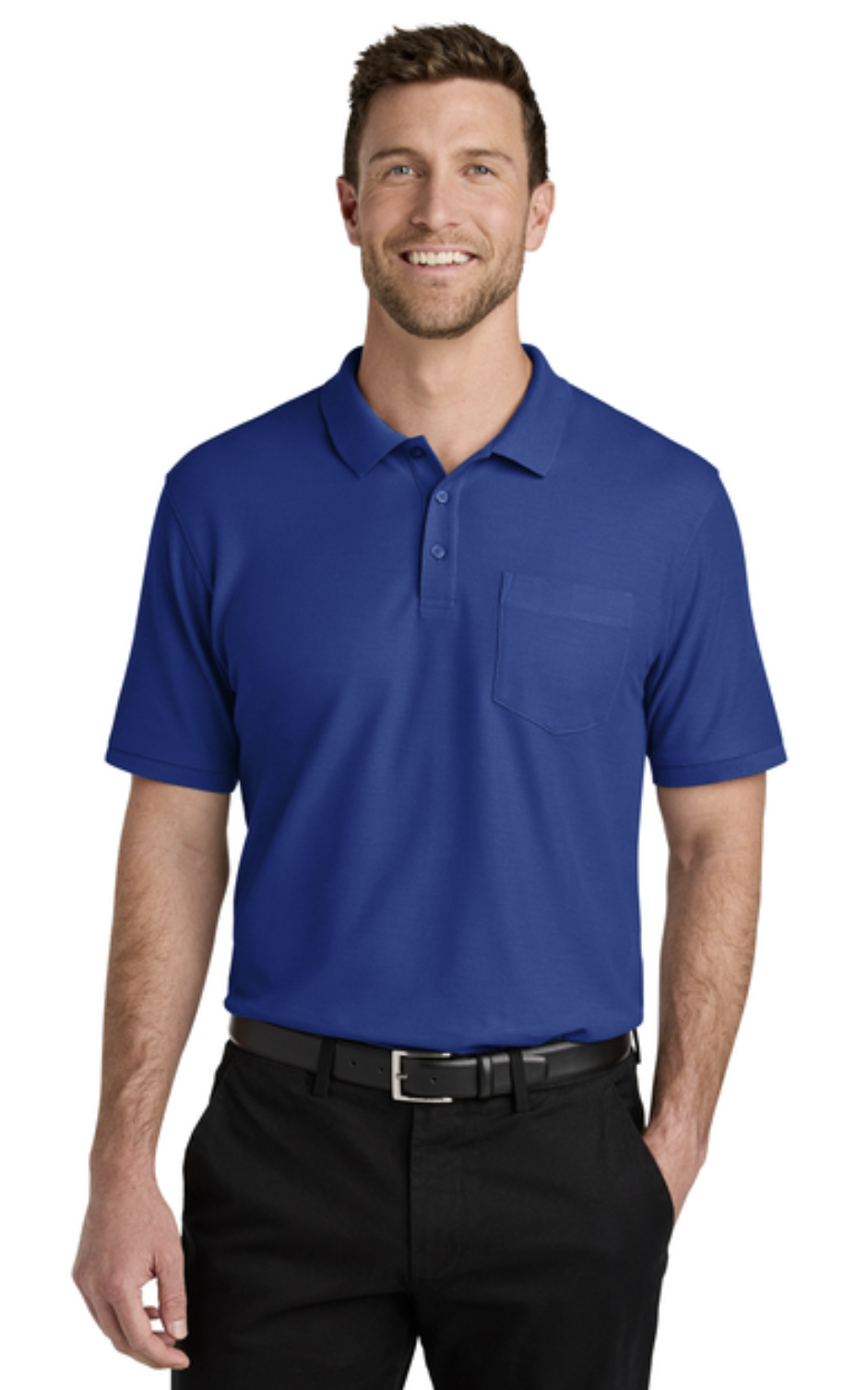 Port Authority® Wearever Signature Pique Pocket Polo Product code: K200P