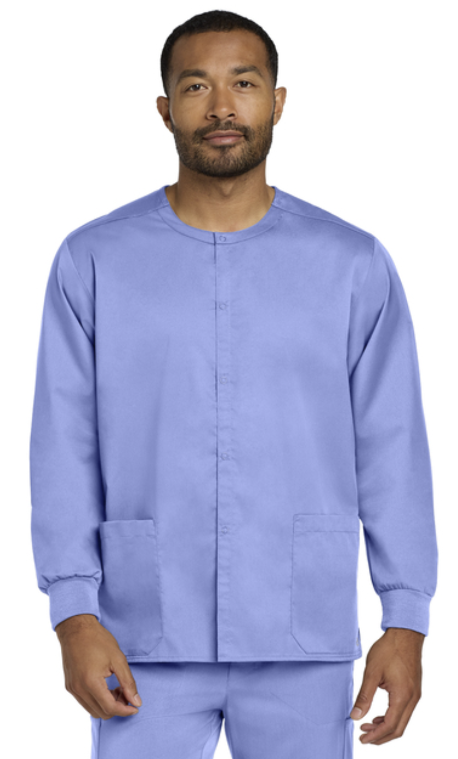 Wink® Unisex WorkFlex Snap-Front Scrub Jacket Product Code: WW3080