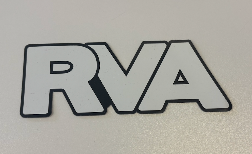 RVA White Magnet
