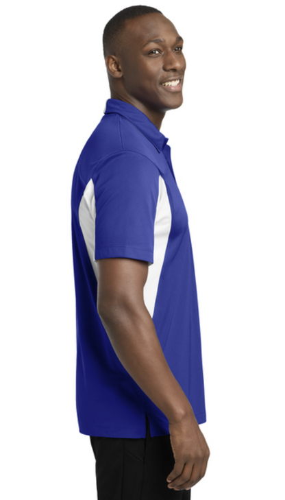 Sport-Tek® Tall Side Blocked Micropique Sport-Wick® Polo Product Code: TST655