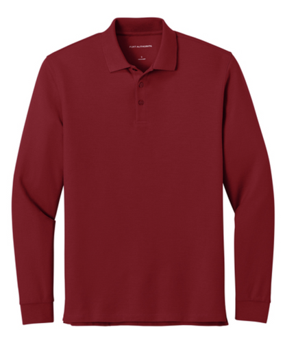 Port Authority® Wearever Signature Pique Long Sleeve Polo Product Code: K200LS