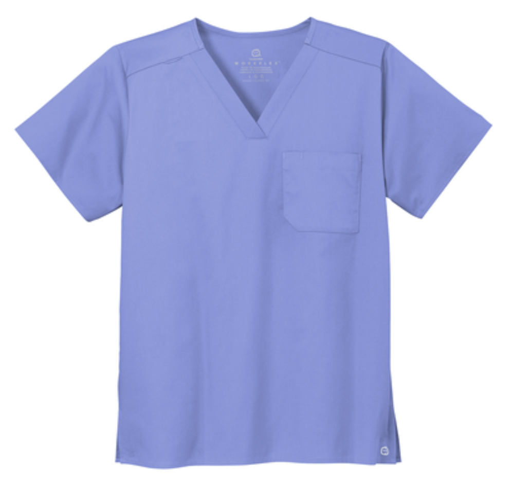 Wink® Unisex WorkFlex Chest Pocket V-Neck Top Product Code: WW3160