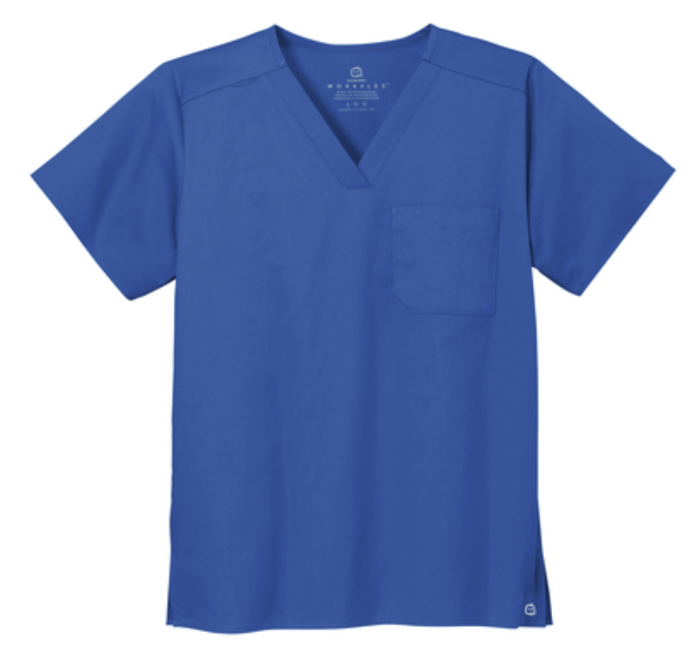Wink® Unisex WorkFlex Chest Pocket V-Neck Top Product Code: WW3160