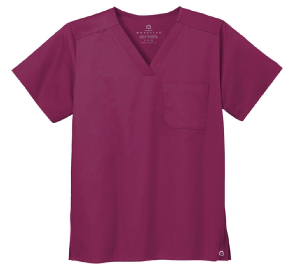 Wink® Unisex WorkFlex Chest Pocket V-Neck Top Product Code: WW3160