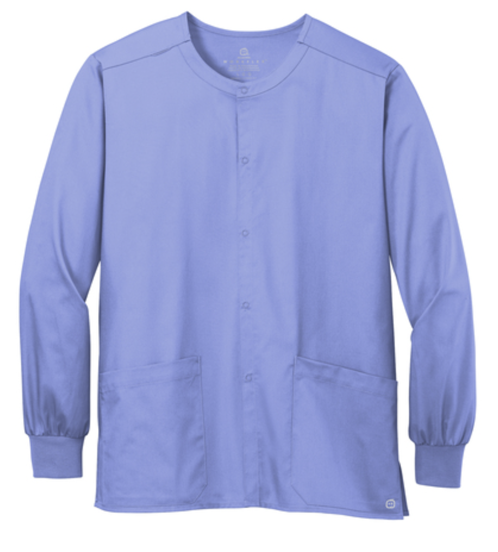 Wink® Unisex WorkFlex Snap-Front Scrub Jacket Product Code: WW3080