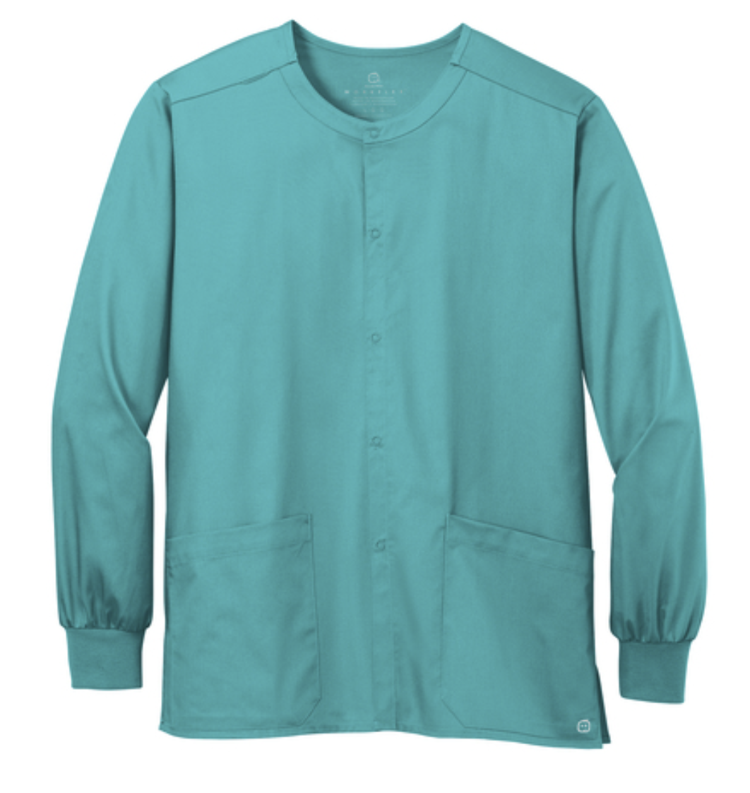 Wink® Unisex WorkFlex Snap-Front Scrub Jacket Product Code: WW3080