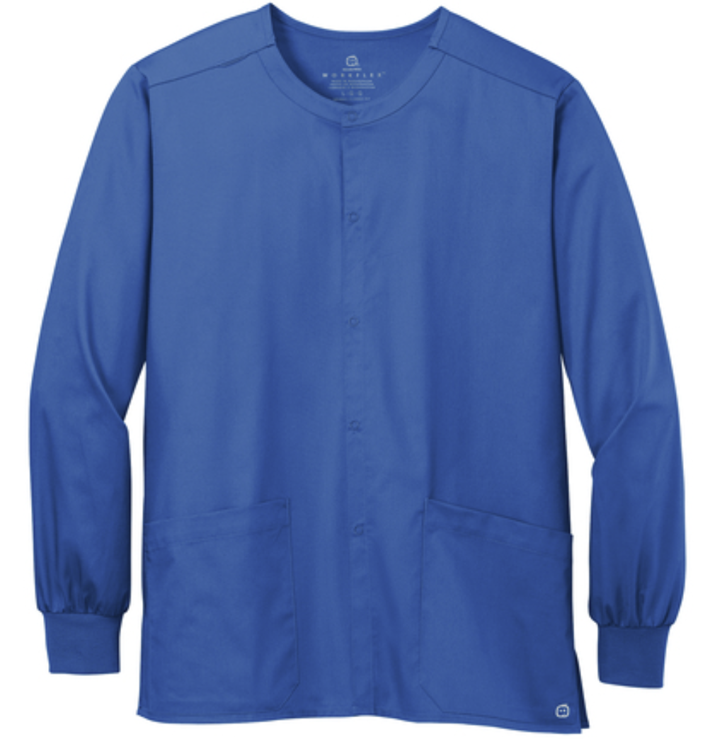 Wink® Unisex WorkFlex Snap-Front Scrub Jacket Product Code: WW3080