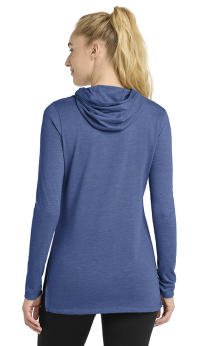 Sport-Tek® Women's PosiCharge® Tri-Blend Wicking Long Sleeve Hoodie Product Code: LST406