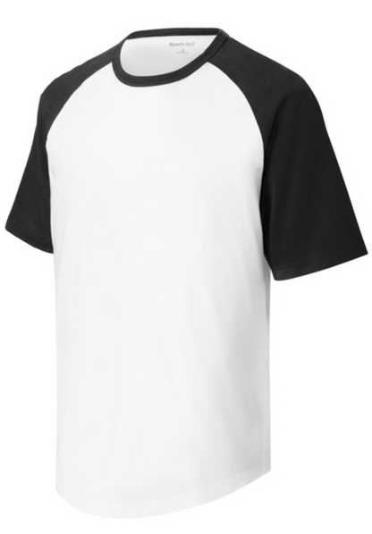 Sport-Tek® Short Sleeve Colorblock Raglan Jersey Product Code: T201