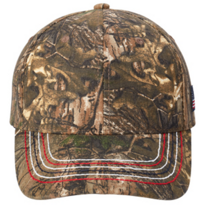 Port Authority® Americana Contrast Stitch Camouflage Cap Product Code: C909