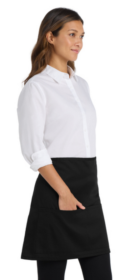 Port Authority® Easy Care Half Bistro Apron with Stain Release Product Code: A706