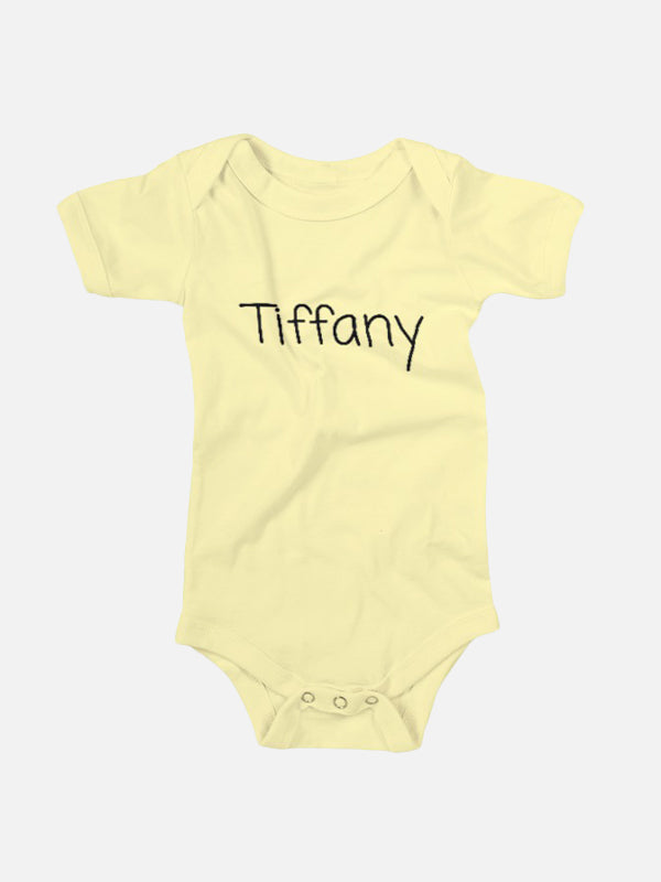 Customized Name Baby Onesies (Style 1)