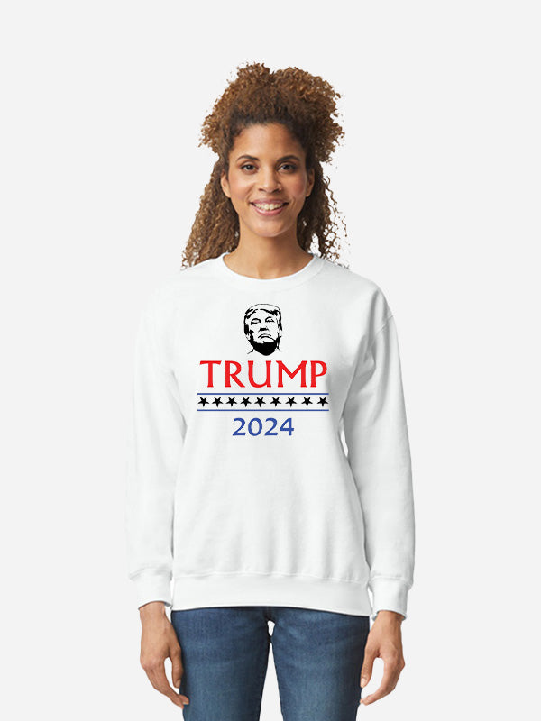 Trump for President 2024 Unisex CrewNeck Sweatshirt (Gildan)